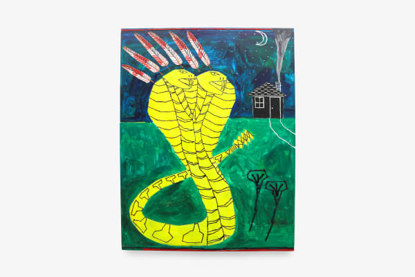 Jordy Kerwick, Sun flowers at night, 2020