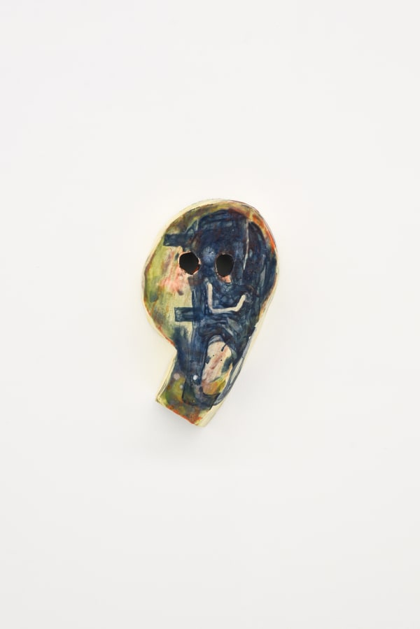 Serban Ionescu, Ceramic Head #2, 2021