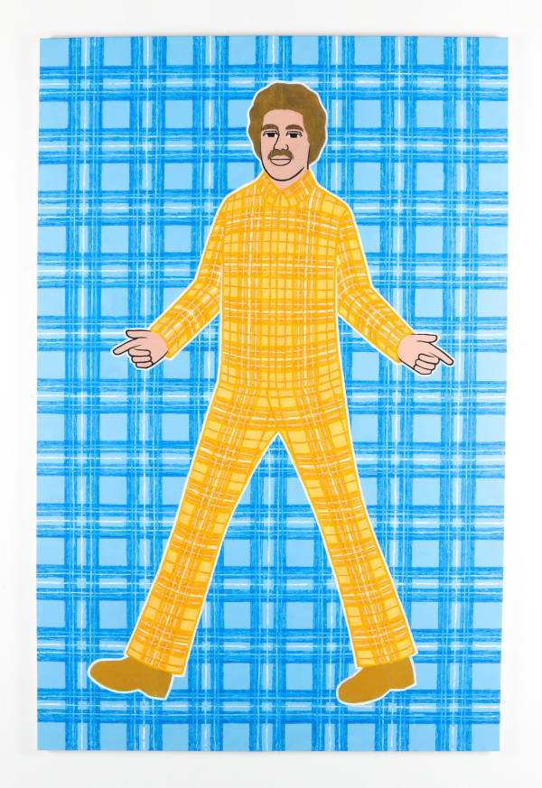 Loïc Devaux, Untitled (plaid XIII), 2020