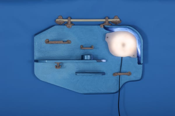 Thomas Ballouhey, Wall Light with Accessories , 2021