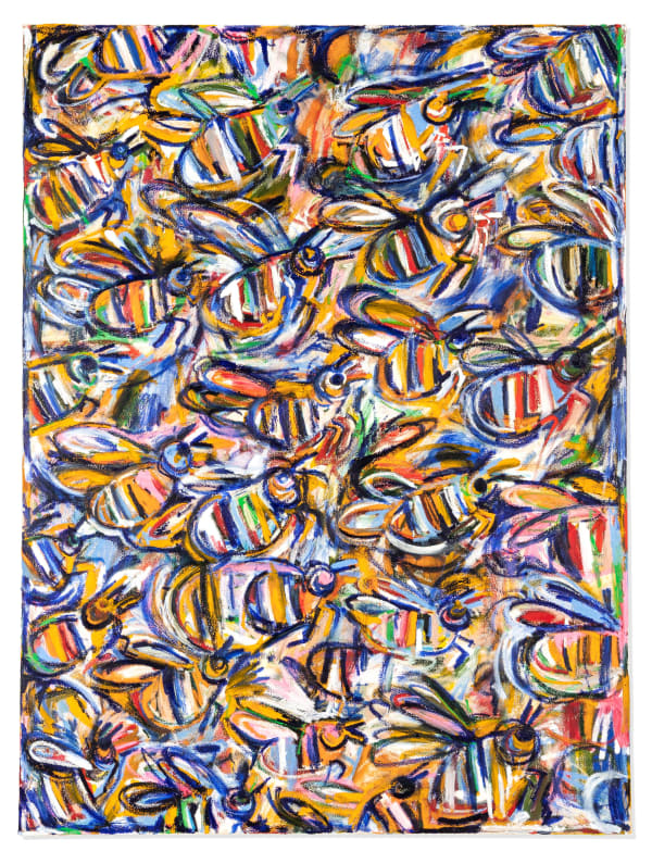 B.D. Graft, Untitled (Abstract Bee), 2022