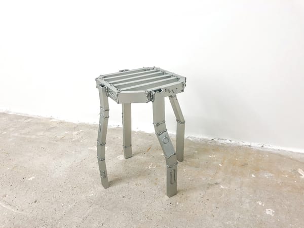 Thomas Ballouhey, Innocent Welder's stool 3, 2019