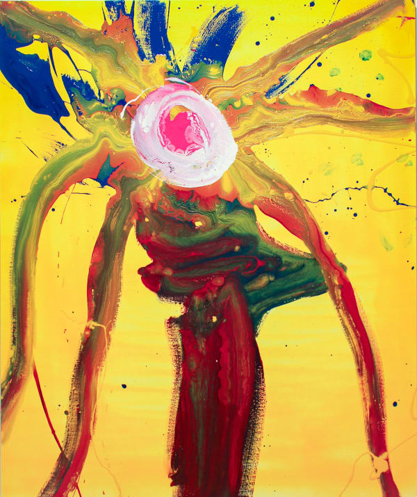 Frederik Næblerød, Portrait (light yellow), 2022