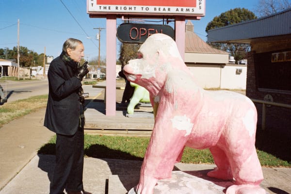 Juergen Teller, William Eggleston and Pink Gorilla, Memphis, 2010