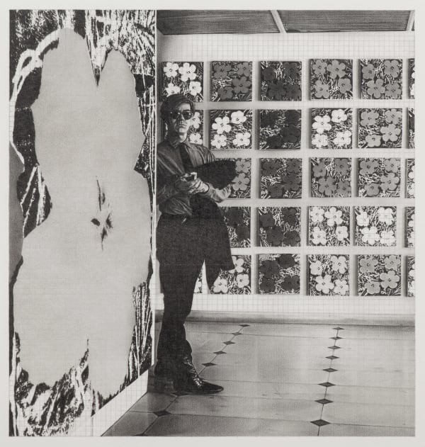 Dan Fischer, Warhol “Flowers”, 2020