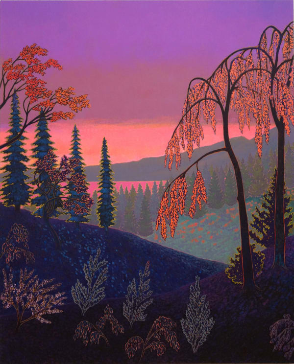 John McAllister, rays rought crepuscular, 2020