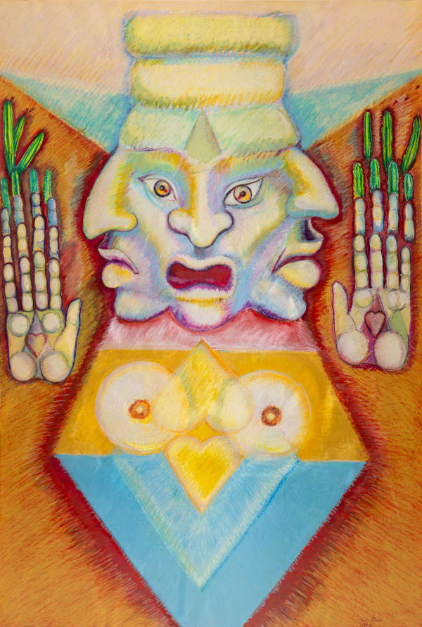 Judith F. Baca Faces of the Goddess, c. 1986