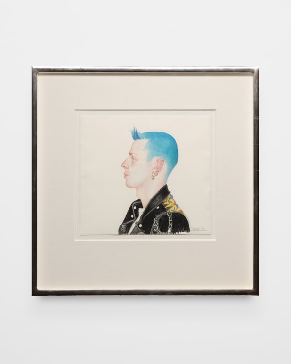 Beth Van Hoesen Waiyde, 1988 Colored pencil, graphite on paper 15 3/8 x 17 in 39.1 x 43.2 cm Framed: 29 1/4 x 29 1/4 in 74.3 x 74.3 cm