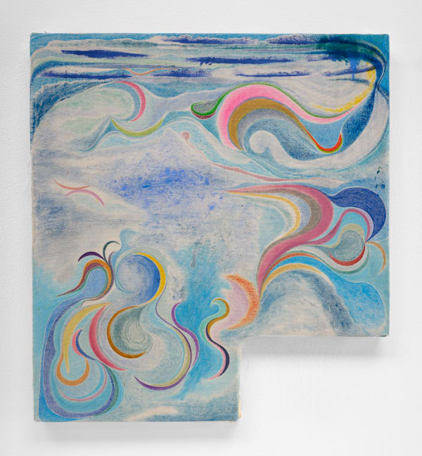 Chris Johanson Untitled, 2020-2021 Acrylic on canvas 17 1/4 x 16 in 43.8 x 40.6 cm