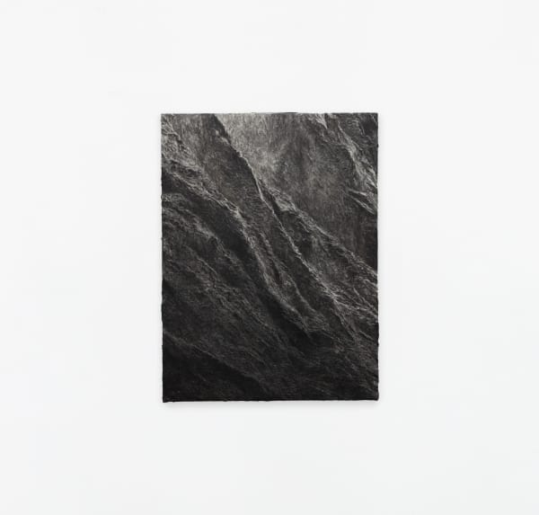 Alexandre Zhu Threshold, 2025 Charcoal on canvas 23 5/8 x 17 3/4 in 60 x 45.1 cm