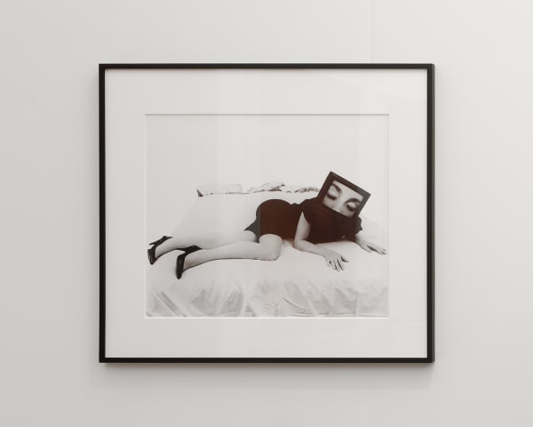 Lynn Hershman Leeson Seduction, 1985 Silver gelatin print 20 x 24 in 50.8 x 61 cm Framed: 28 1/2 x 31 in 72.4 x 78.7 cm Edition of 8 plus 2 artist's proofs (Edition record)