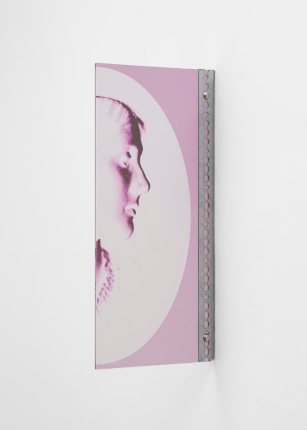 Sara VanDerBeek Mother, 2023 UV print on plexiglass, zinc plated steel 24 x 10 in 61 x 25.4 cm Edition of 3 plus 2 artist's proofs (Edition record)