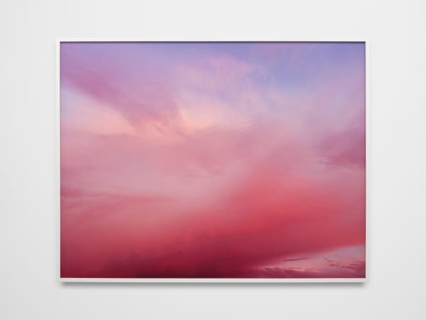 Trevor Paglen CLOUD #557 | Hough Line Transform; Hough Circle Transform, 2023 Dye sublimation on aluminum print 48 x 62 in 121.9 x 157.5 cm Framed: 49 5/8 x 63 5/8 in 126 x 161.6 cm Edition of 5 plus 2 artist's proofs (Edition record)