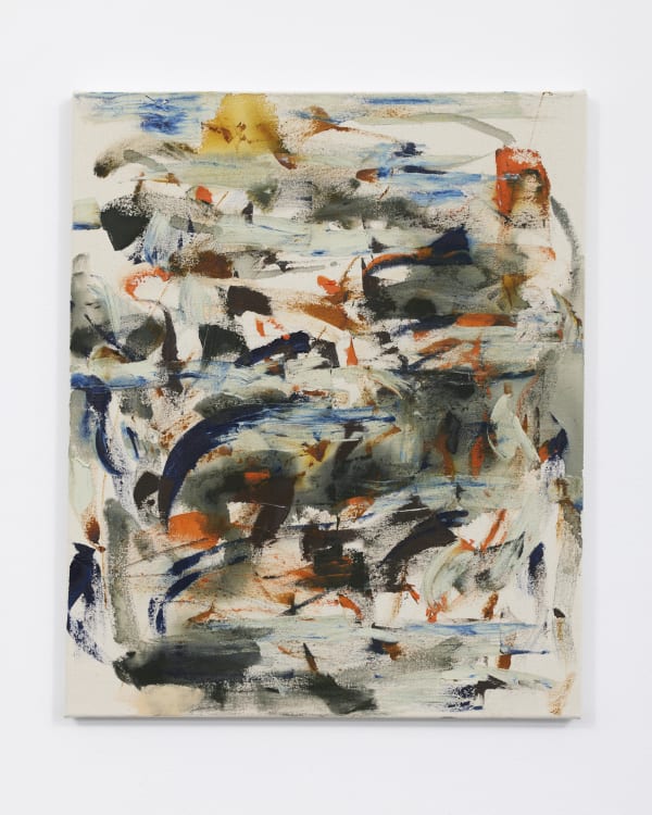 Shinpei Kusanagi SAUNA, 2021 Acrylic on canvas 23 7/8 x 19 3/4 in 60.6 x 50 cm