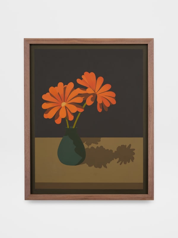 Laeh Glenn Daises, 2025 Oil on canvas, wood frame 21 1/4 x 17 1/4 in 54 x 43.8 cm