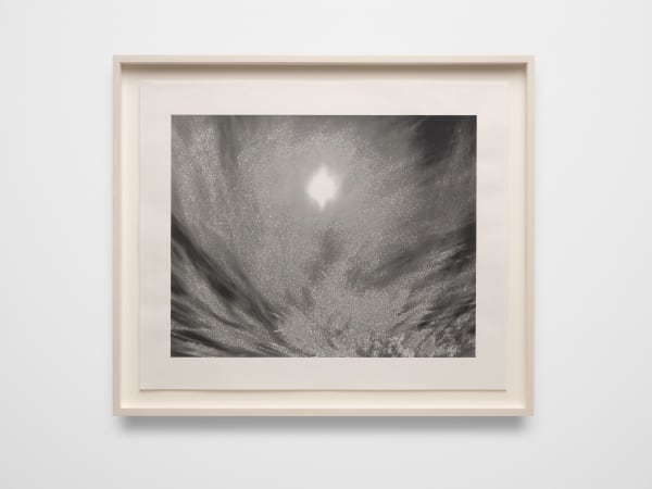 TREVOR PAGLEN VIEW OF THE SUN HARRIS CORNER DETECTOR, 2020 Carbon print Image dimensions: 16 × 20 in. (40.64 × 50.80 cm) Paper dimensions: 20 × 24 in. (50.80 × 60.96 cm) Edition of 5 plus 1 artist's proof