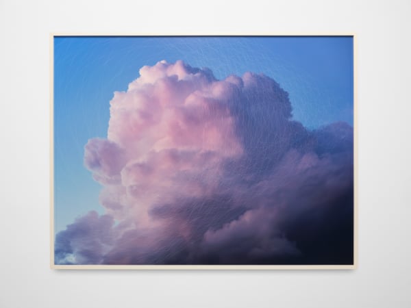 Trevor Paglen CLOUD #246 Hough Circle Transform, 2019 Dye sublimation print 48 × 62 ½ in 121.92 × 158.75 cm Framed: 49 ½ × 64 in 125.73 × 162.56 cm Edition of 5 plus 2 artist's proofs (#4/5)