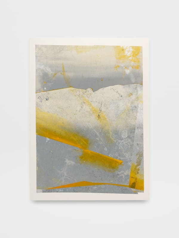 Zheng Chongbin Morning Glare, 2024 Ink, Acrylic, pigment and Xuan paper 51 x 37 1/4 in 129.5 x 94.6 cm