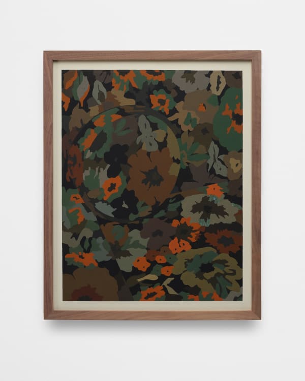 Laeh Glenn Couch, 2023 Oil on canvas, wood frame Framed: 21 1/8 x 17 1/4 in 53.7 x 43.8 cm