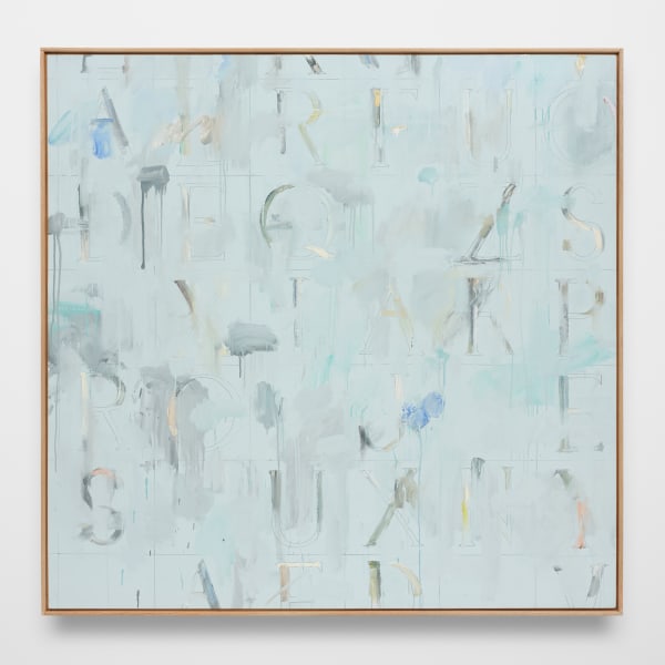 Kikuo Saito Blue Chair I, 1996 Oil on canvas 60 x 61 1/2 x 2 in 152.4 x 156.2 x 5.1 cm