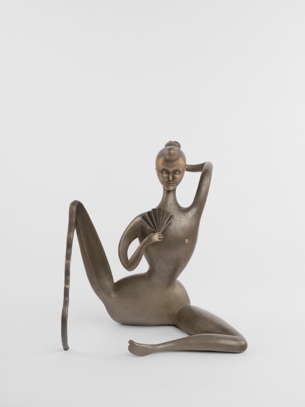Koak Sun Dour, 2022 Bronze 15 x 15 x 10 in 38.1 x 38.1 x 25.4 cm Edition of 12 plus 1 AP (Edition record)