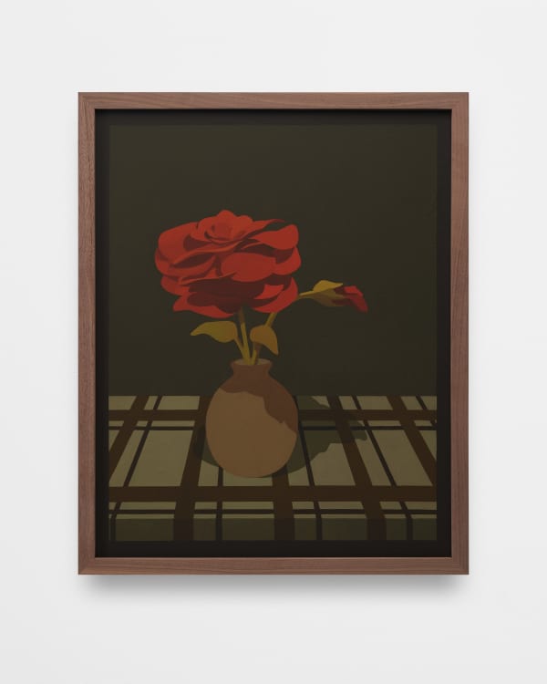 Laeh Glenn Rose, 2023 Oil on canvas, wood frame Framed: 21 1/8 x 17 1/4 in 53.7 x 43.8 cm