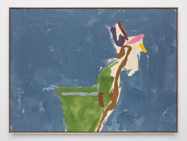 Kikuo Saito Green Broom, 1980 Acrylic on canvas 56 x 77 x 2 in 142.2 x 195.6 x 5.1 cm