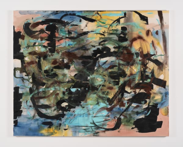 Shinpei Kusanagi The Rests, 2021 Acrylic on canvas 51 1/8 x 63 3/4 in 130 x 162 cm