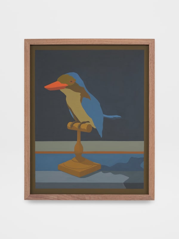 Laeh Glenn Bird, 2025 Oil on canvas, wood frame 21 1/4 x 17 1/4 in 54 x 43.8 cm