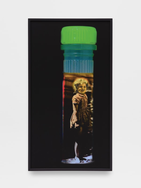 Lynn Hershman Leeson Lynn as DNA, 2025 UV print on dibond 24 x 13 in 61 x 33 cm Framed: 24 1/2 x 13 5/8 in 62.2 x 34.6 cm Edition of 3 plus 2 artist's proofs (Edition record)