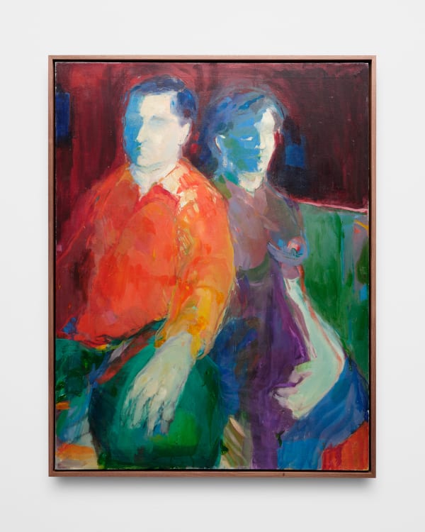 Lynn Hershman Leeson Early Work 53, 1962 Acrylic on stretched canvas 45 1/2 x 35 3/4 in 115.6 x 90.8 cm