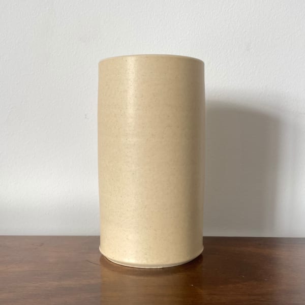 Lucy Burley, Parchment Cylinder Vase