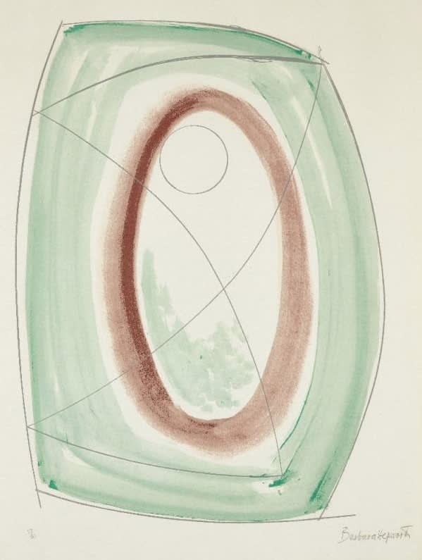 Dame Barbara Hepworth DBE, November Green , 1970