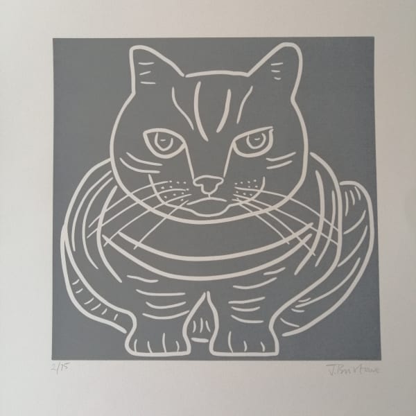 Jane Bristowe, Crouching Cat , 2015