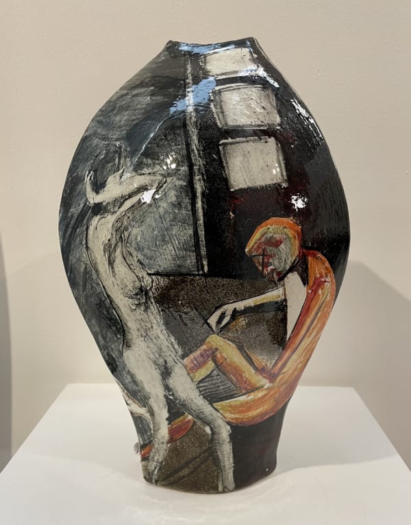 Paul Jackson, Sided Nudes Vase, 2023
