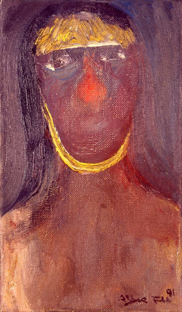Alixe Fu 傅慶豊, 印第安女人 Indian Woman, 1991