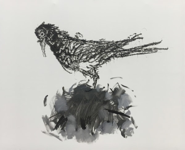 Ye Yongqing 葉永青, Bird and Nest, 2018