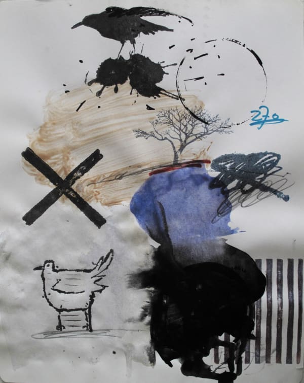 Ye Yongqing 葉永青, Manuscript, 2015