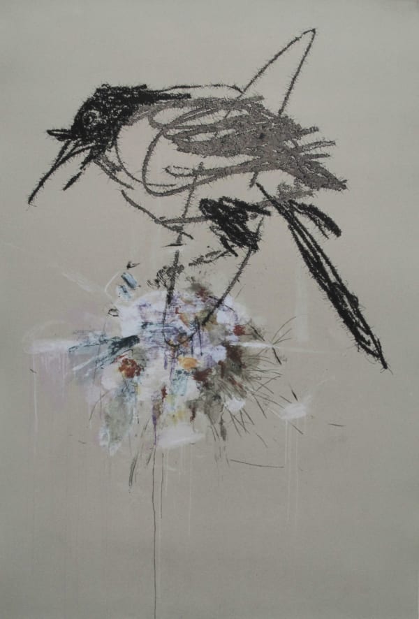 Ye Yongqing 葉永青, Flower and Bird, 2009