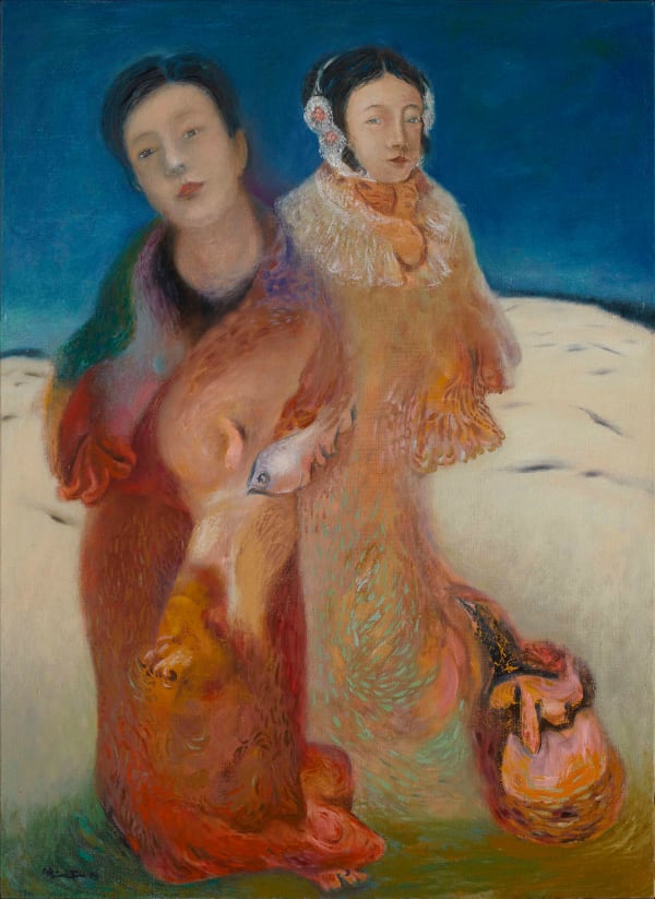 Alixe Fu 傅慶豊, 教堂前留影 In Front of the Church , 2004