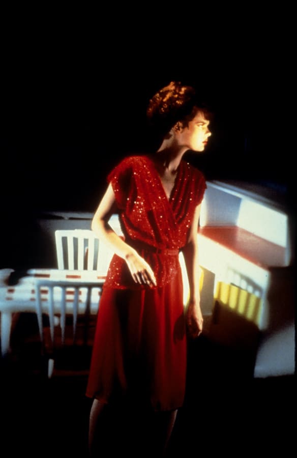 Laurie Simmons, Red and White Kitchen, 1983