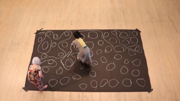 Joan Jonas and Eiko Otake, With the Earth at my Waistline, 2021