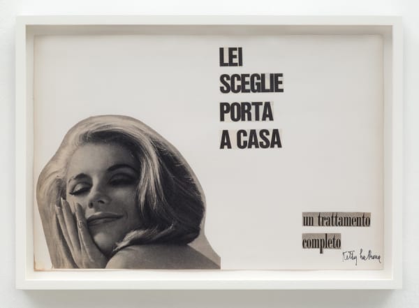 Ketty La Rocca, Lei sceglie porta a casa, 1964-65