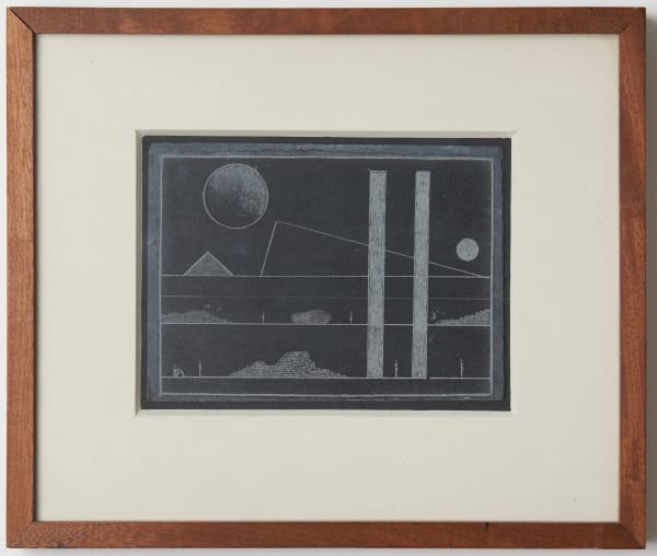 Derek Jarman, Untitled (Small Geometric Landscape), 1974