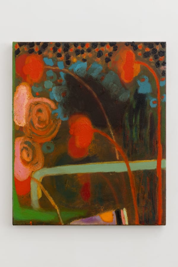 Phoebe Unwin, Red to Pink, with Blue, 2023