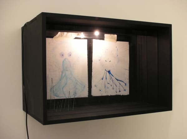 Sung Hwan Kim, Dog drawings in a box, 2008