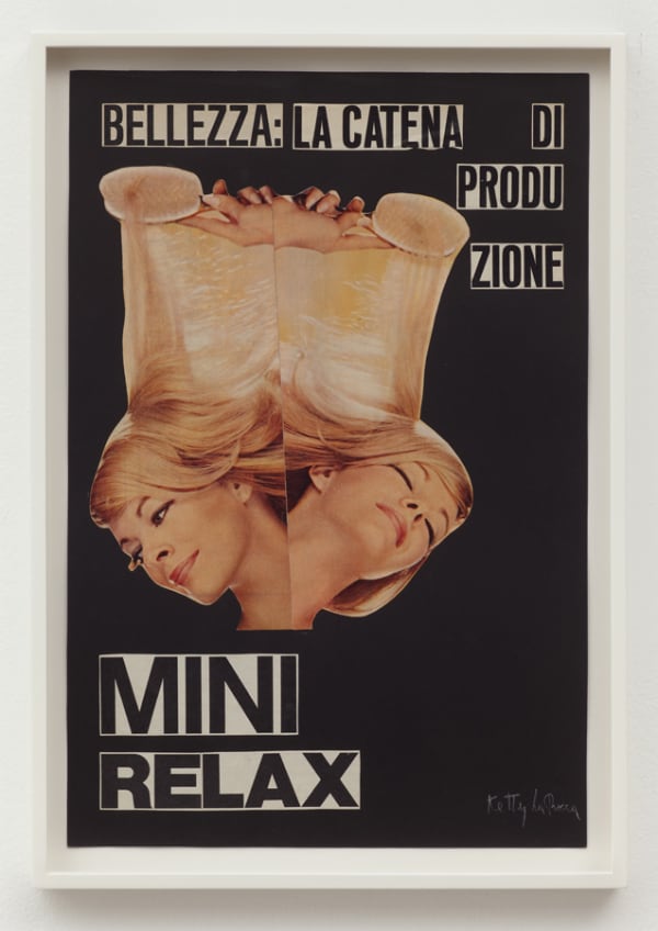 Ketty La Rocca, Mini relax, 1964-65