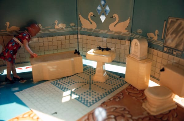Laurie Simmons, First Bathroom/Woman Standing Left, 1978