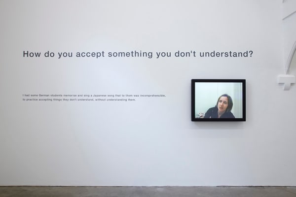 Shimabuku, How do you accept something you don’t understand?, 2006/2008