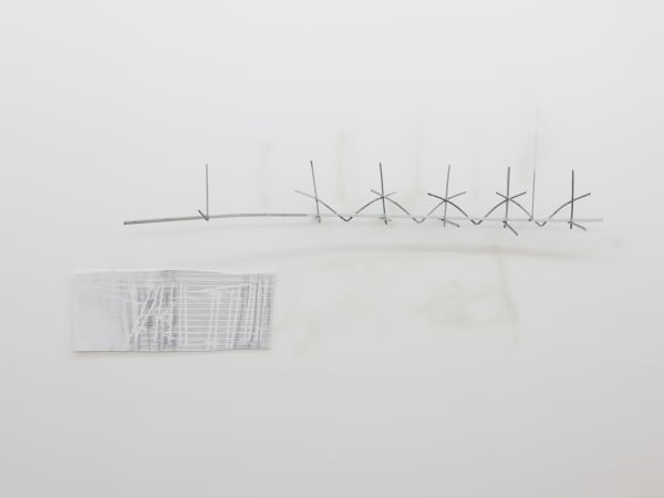 Jewyo Rhii, Fence drawing, 2017